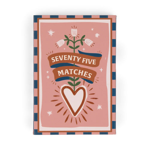 A Dopo Boxed Matches "Hearts" set of 75 matches
