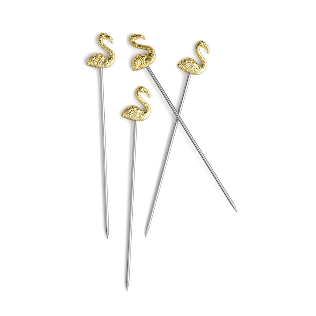 The Lily Flamingo Cocktail Picks - Set of 4