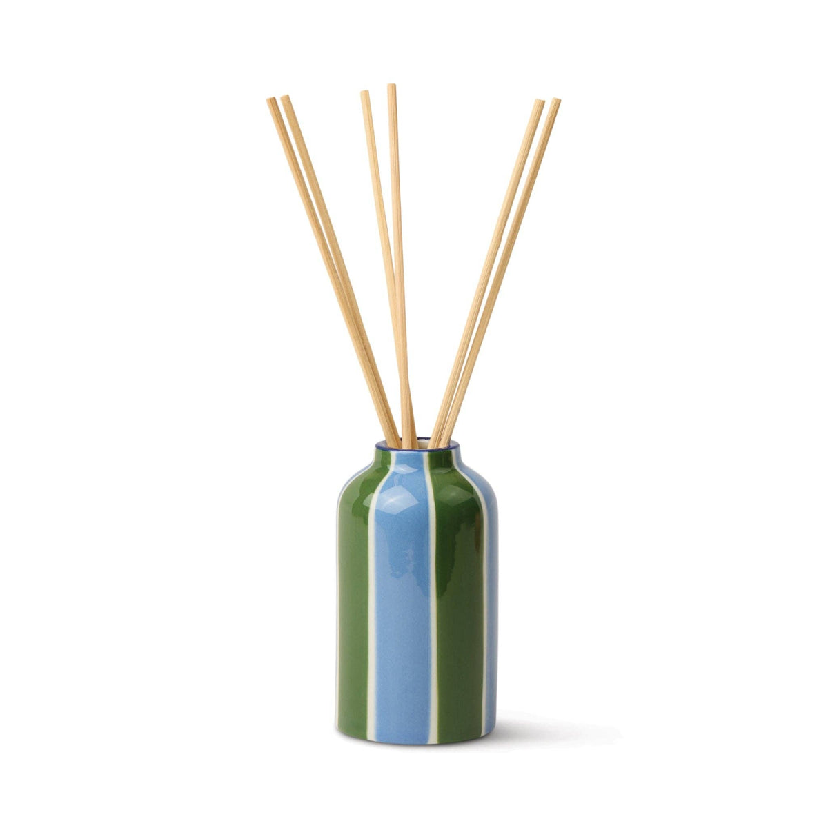A Dopo Peacock Ceramic Diffuser - Misted Lime