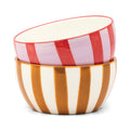 The Bella Dipping Bowls - Set of 2 - Ochre & Rust
